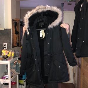 2 brand new banana republic winter coats!